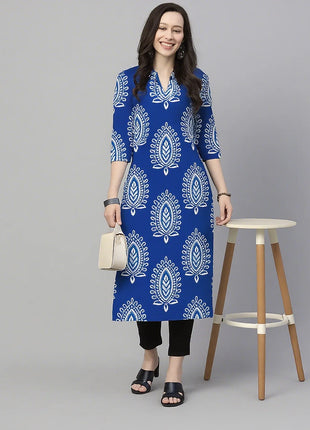 Muslim Kurt Flowers Women's Fashion Comfortable National style Straight Casual Ethnic Vestidos Longos Parrot 3D Print New Dress