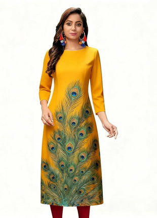 Muslim Women Kurt Fashionable Elegant Straight Tube Casual Flowers Pattern Slit Hem Comfortable Dress Women Dress Turkish Abaya