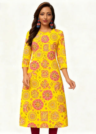 Muslim Kurt Flowers Women Fashion Comfortable National style Straight Ethnic Vestidos Slit hem Parrot 3D Print Turkish Abaya