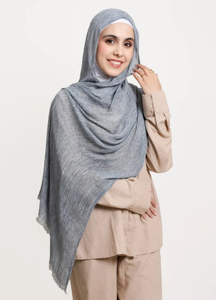 New Arrival Crinkle Rayon Hijab for Women Muslim Scarf Shawls Tie-dye Headscarf Wraps Plain Modal Cotton Islamic Turban Ramanda