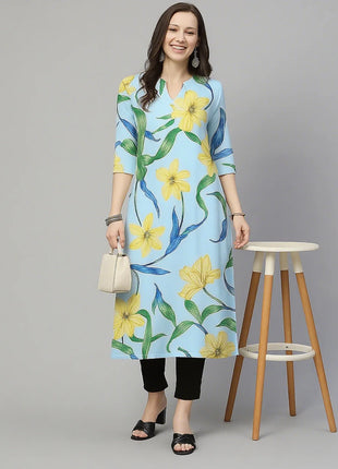 Muslim Kurt Women Fashion Comfortable Dress Long Sleeve Straight Tube Casual Ethnic Flower Vestidos Longos Moroccan Kaftan Dress
