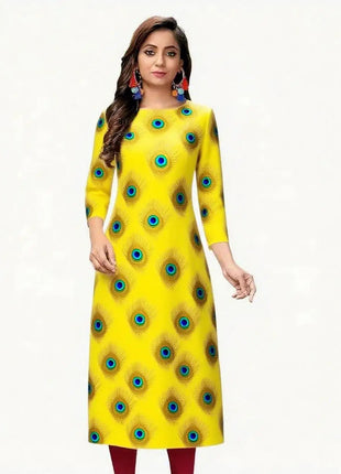 Muslim Women's Fashionable Comfortable Kurt Dress Slit hem Straight Tube Casual Ethnic Abaya Abito Donna Musulmana