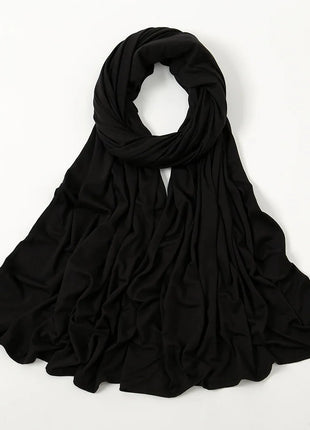 Premium Jersey Hijab Scarf For Muslim Women Turban Femme Africaine Hijabs For Woman Head Wrap Hoofddoek Headscarf Ramadan