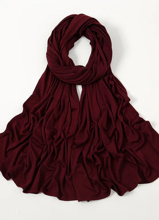 Premium Jersey Hijab Scarf For Muslim Women Turban Femme Africaine Hijabs For Woman Head Wrap Hoofddoek Headscarf Ramadan