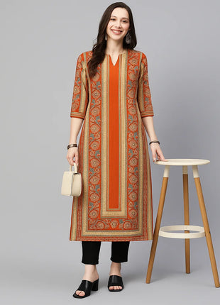 Muslim Women's Fashionable And Comfortable Kurt Dress Long Sleeved Straight Tube Casual Ethnic Abaya Women Elegant Luxury Dress