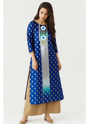 Muslim Dress Kurt Women's Fashionable Elegant Straight Tube Casual Peacock National Style Abito Donna Musulmana Turkish Abaya