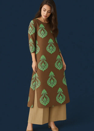 Muslim Red Women's Casual Fashionable Comfortable Straight Tube Casual Ethnic Peacock National style Abito Donna Turkish Abaya