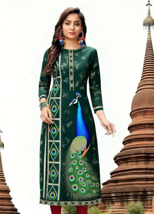 Muslim Kurtta Women's Fashion Comfortable Dress Straight Tube Ethnic Vestiti Marocchini Donna Abito Donna Musulmana Slit hem