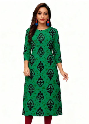 Muslim 2026 Women's Kurt Fashionable And Elegant Straight Tube Casual Slit hem Pattern Women Dress Turkish Abaya