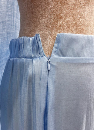 Ramadan Satin Abaya Dubai Turkey Islam Muslim Modest Dress Sets Prayer Clothes For Women Kaftan Robe Femme Musulmane