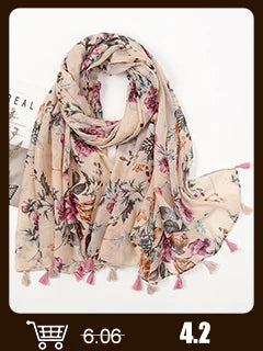 Hot Muslim Fashion Woman Soft Hijabs Scarf Shawl Plain Cotton Jersey Scarves Turban Women Long Shawls Head Wrap Headband Abaya