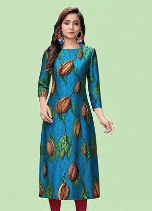 Muslim Kurtta Women Fashion Comfortable Dress Straight Tube Casual Ethnic Peacock Muslim Kurtta Turkish Abaya