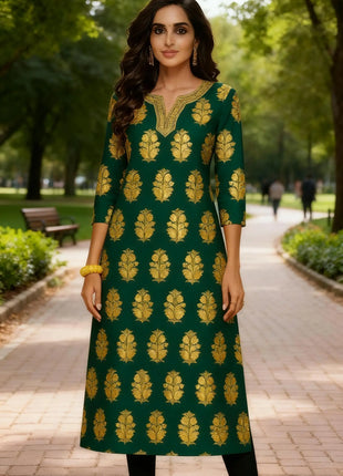 Muslim Women Kurt Casual Dress National Style Straight Casual Ethnic Flower Mandarin Design Suitable Morocco Marokkaanse Kaftan