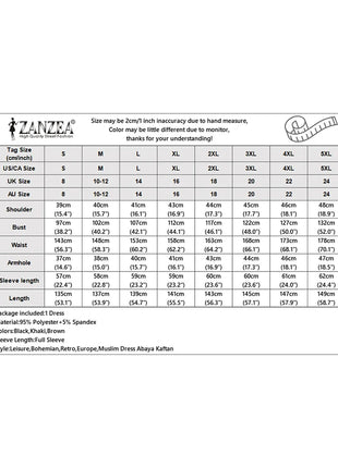 ZANZEA Autumn Women Muslim Dress Turkey Abaya Elegant Long Lantern Sleeve Patchwork Sundress Pleated Vestidos Islamic Dubai Robe