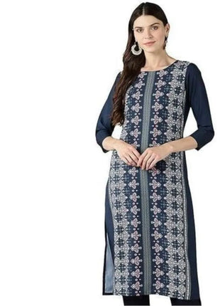 Muslim Dress Kurt Women's Fashionable And Elegant Long Sleeved Straight Tube Casual RSlit Hem Flowers Pattern Noble Skirt 2026