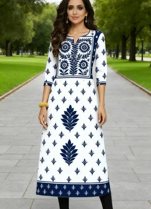 Dress Kurt Women's Fashionable Elegant Long Sleeved Straight Tube Casual Color Elephant Pattern Tenue De Priere Femme Musulmane