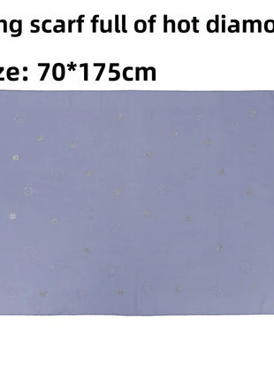 Hot Diamond Pearl Chiffon Hijabs for Women Muslim Fashion Long Shawl Head Wrap for Women Turbans for Women Ramadan Turban Femme