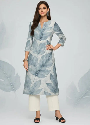 Peacock Women's Kurt Casual Fashion Dress Long Sleeved Straight Tube Casual Ethnic Flower Muslim Kaftan Dresses Womens Morocco