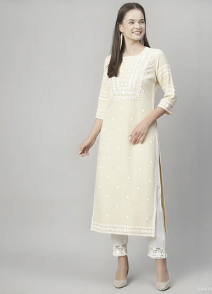 Muslim Women's Fashionable Comfortable Kurtta Dress Slit Hem Straight Tube Casual Ethnic Abaya Women Dress Abaya Turkish Abaya