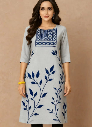 Muslim Dress Kurt Women's Fashionable And Elegant Turkish Abaya Straight Tube Casual RSlit Hem Abito Donna Musulmana