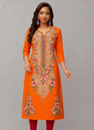 Muslim Kurtta Casual Dress Middle Eastern Straight Casual Ethnic Slit hem Mandarin Peacock National Style Caftan Marocain Femme