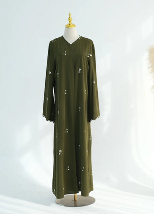 Eid Women Abaya Muslim Cardiagn Dress Prayer Embrodery Open Caftan Abayas Dubai Party Dresses Kaftan Robe Longue Vestidos Largos