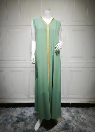 Eid Women Dress Muslim Abaya Embroidery Party Jalabiya Ramadan Long Dresses Abayas Vestidos Largos Kaftan Arab Long Robe 2025