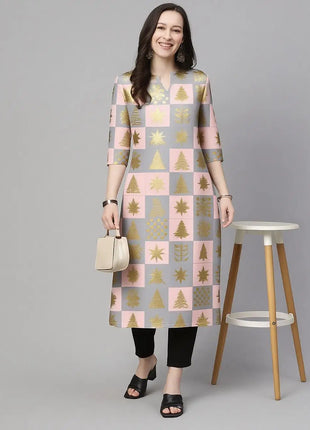 Muslim 2026 Women's Kurt Fashionable And Elegant Straight Tube Casual O-neck Peacock Pattern New Comfortable Dress Muslim Abaya