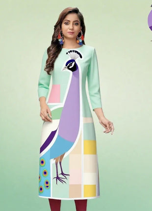 Muslim Dress Kurt Women Fashionable Elegant Straight Tube Casual Slit hem Color Elephant Pattern Tenue De Priere Femme Musulmane