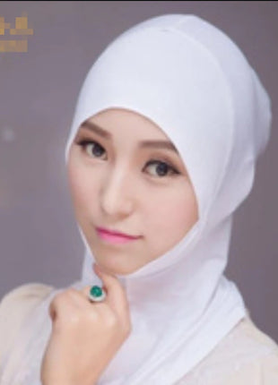 2024 Muslim stretch Turban cap Full Cover Inner Hijab Caps Islamic Underscarf Bonnet Solid Modal Under Scarf caps turbante mujer