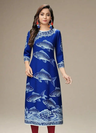 Muslim Kurtta Women Casual Fashion Dress Straight Tube Turkish Abaya Vetement Femme Flowers National style Kaftan Dress Moroccan