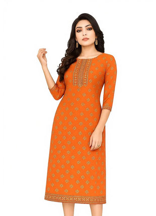 Muslim Women Kurtta Casual Dress National Style Straight Casual Ethnic Abito Donna Musulmana Women Dress Abaya Slit hem