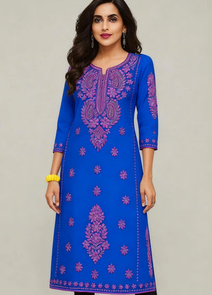 National style Kurtta Women Fashion Comfortable Slit hem Casual Ethnic Abito Donna Musulmana Women Dress Turkish Abaya