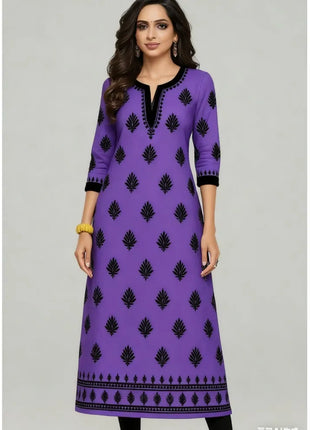 Muslim Black Dress Kurt Women's Fashionable Long Sleeved Straight Tube Casual Round Neck Elephant Pattern Islamic Women Clothing