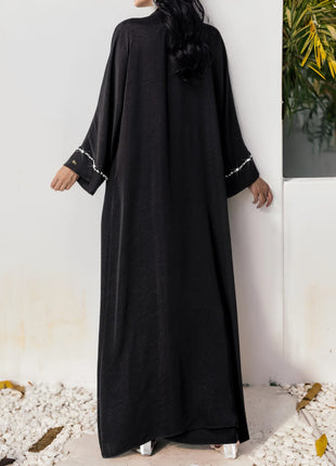 Eid Dress for Women Abaya 2 Piece Set Diamond Party Long Dresses Muslim Caftan Robe Jalabiya Ramadan Dubai Kaftan Vestido Largos