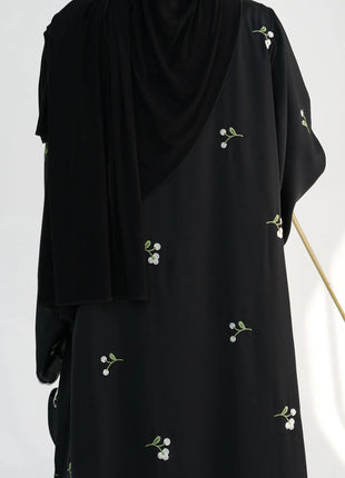 Eid Muslim Abaya for Women Embroidery Cardigan Dresses Abayas Ramadan Morocco Dubai Jalabiya Kaftan Vestidos Arab Long Robe 2025