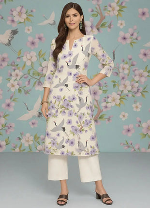 National style Women Kurt Casual Dress Kurtta Straight Casual Ethnic Flower Mandarin 3D Design Suitable Ladies Abaya Muslim