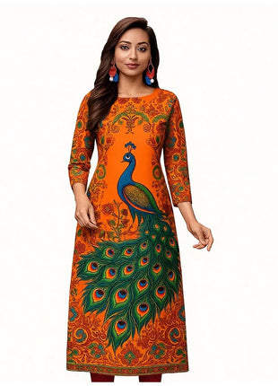Muslim Dress Kurt Women's Fashionable Slit hem Straight Tube Casual Elephant Flowers Pattern Robe Marocain Islamic Prayer