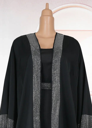 Muslim Modest Women Dress Jalabiya Eid Ramadan Arabic Long Robe Dubai Islam Morocco Kaftan Abayas Cardigan Dresses Outfits