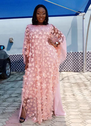 Velvet African Dresses for Women Evening Party Dress Dashiki Africa Clothing Long Robe Dubai Moroccan Flare Sleeve Nigeria Gown