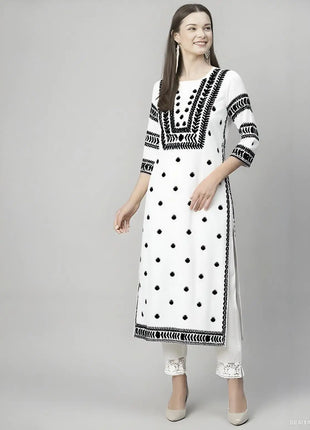 Muslim Women's Fashionable Comfortable Kurtta Dress Slit Hem Straight Tube Casual Ethnic Abaya Women Dress Abaya Turkish Abaya