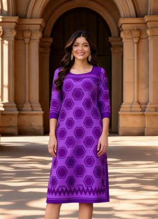 2026 Muslim Women's Casual Fashionable  Kurt Dress Straight Tube Ethnic Slit hem Takchita Dress Abaya Robe Longue National style
