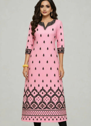 Muslim Dress Kurt Women's Fashionable And Elegant Straight Tube Casual Colorful Floral Pattern Kimono Femmes Musulmane