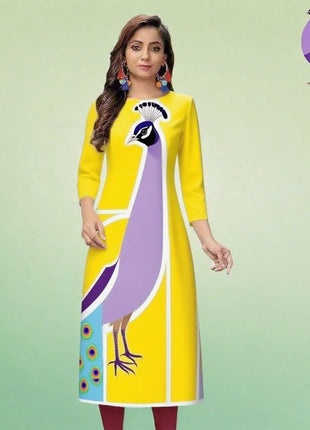 Muslim Women's Casual Fashionable Comfortable Straight Tube Casual Ethnic Peacock National style Marokkanische Kleider Kaftan