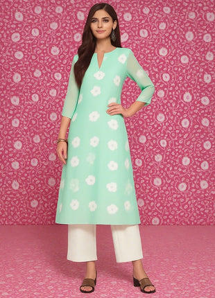 Muslim Women Kurt Fashionable And Elegant Straight Tube Casual Flowers Pattern New Comfortable Dress Islamitische Dames Kleding