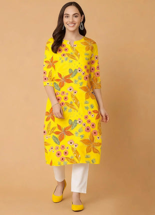 Muslim Kurt Women's Casual Fashion Dress Long Sleeved Straight Tube Casual Ethnic Flowers National Style Musluman Bayan Elbise