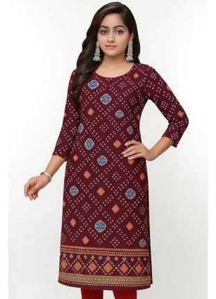 Muslim 2026 Women's Kurt Fashionable And Elegant Straight Tube Casual Slit hem Pattern Flowers Comfortable Dress Abayas Femme