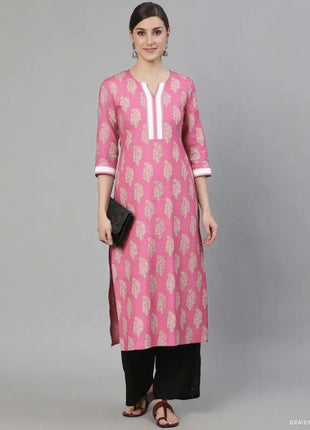 Muslim Women Kurt Casual Dress Long Sleeve Straight Casual Ethnic Flower Mandarin 3D Design Suitable Morocco Marokkaanse Kaftan