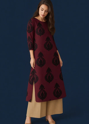 Muslim Red Women's Casual Fashionable Comfortable Straight Tube Casual Ethnic Peacock National style Abito Donna Turkish Abaya