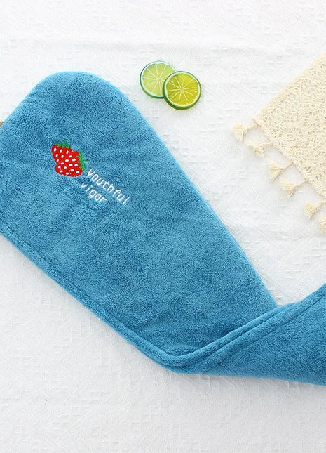 Rapid Dry Towel for Hair Microfiber Towels Anti Frizz Dry Hair Hair Towel Quick Dry Hair Dry Towels for Girls Beach Shower Cap